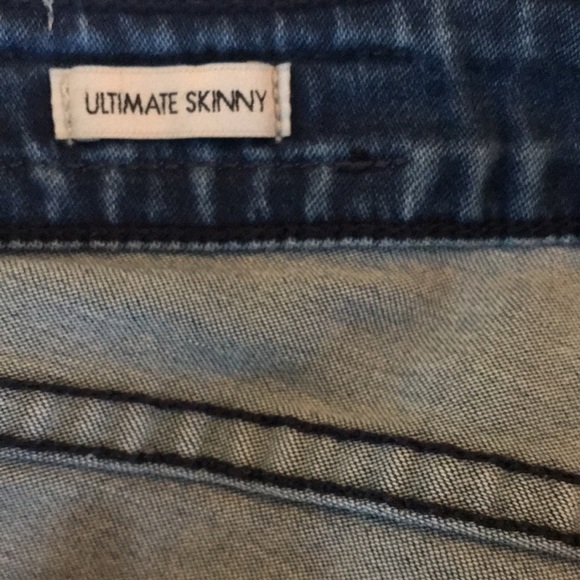 Calvin Klein Ultimate Skinny Distressed Jeans - Picture 8 of 8